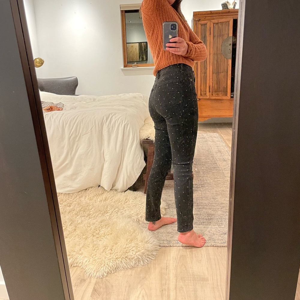 Madewell 10” high rise skinny jeans